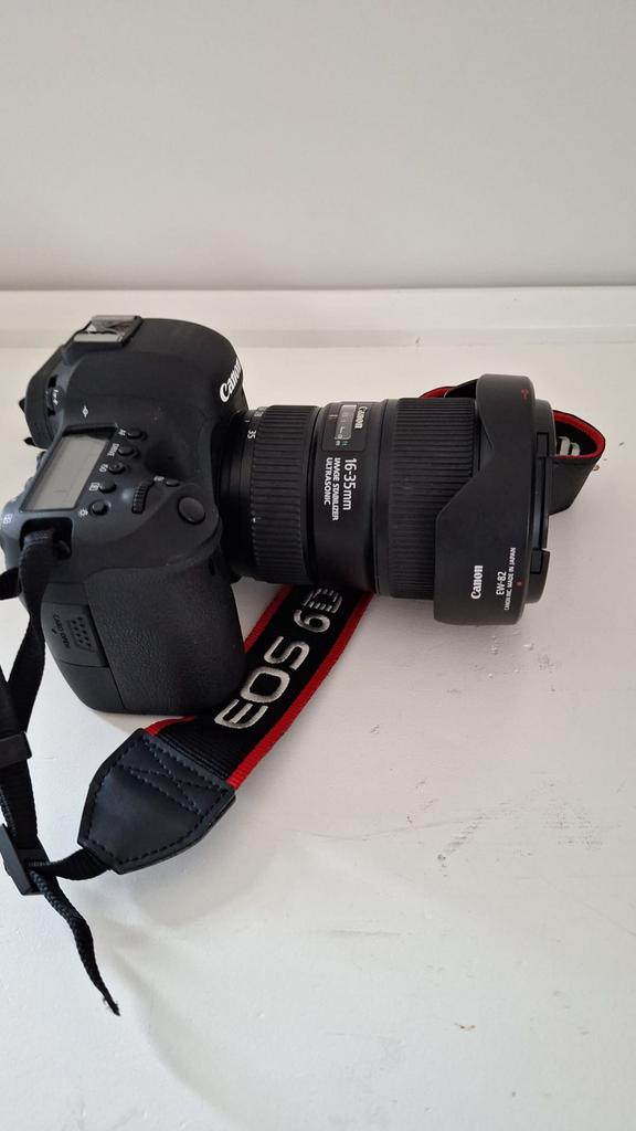 CANON 6D + LENS + FLITSER + Toebehoren (Pro-Set), Audio, Tv en Foto, Fotocamera's Digitaal, Ophalen, Canon