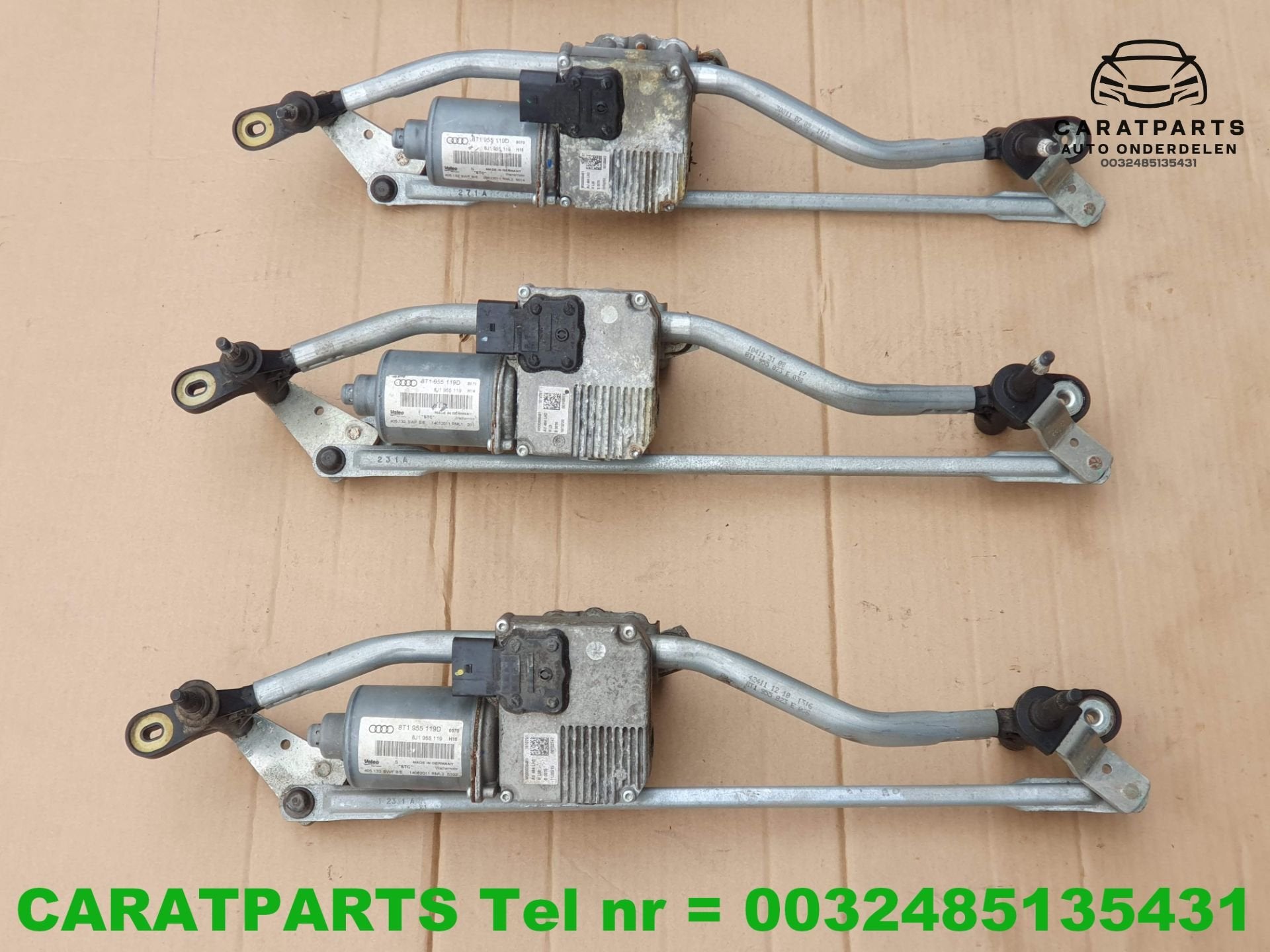 8T1955119D 8T1955023E RS5 S5 A5 m canisme d'essuie-glace a5, AUDI AG, Auto-Union-Strasse 1
85045  Ingolstadt, DE, Audi, Utilisé