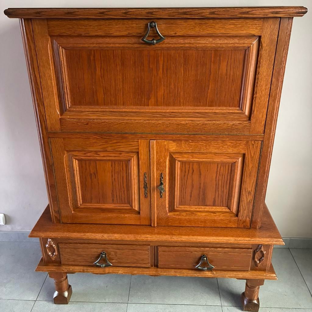 Meuble de bar, Enlèvement, Utilisé, Chêne
