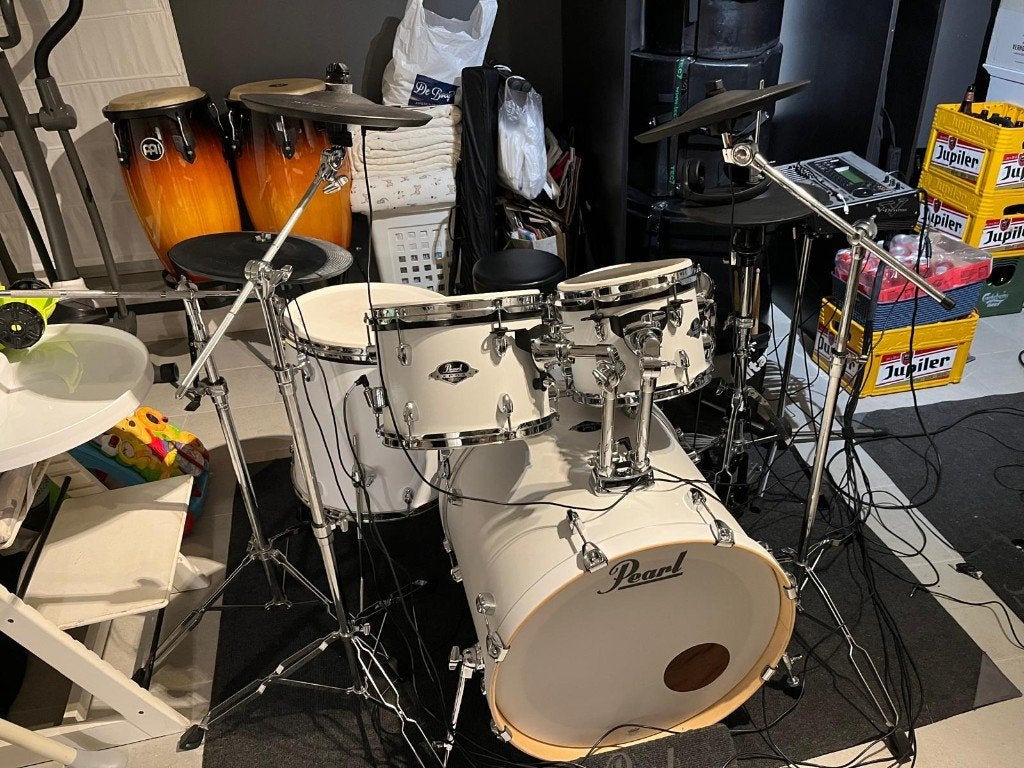 Elektrisch drumstel Pearl, Muziek en Instrumenten, Drumstellen en Slagwerk, Ophalen, Zo goed als nieuw, Pearl, Elektronisch