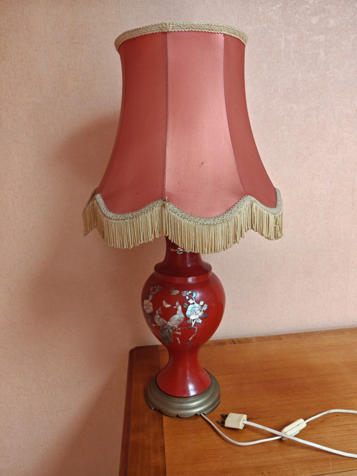 Chinese lamp, Ophalen
