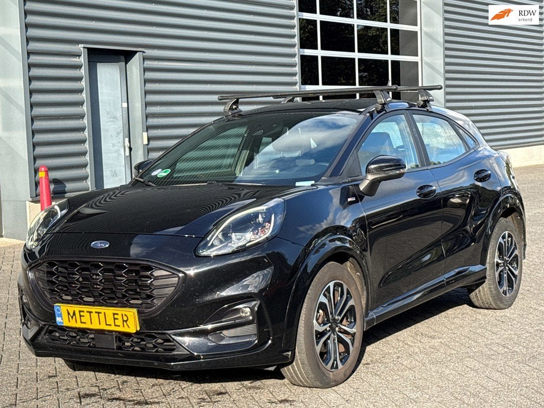 Ford Puma 1.0 EcoBoost Hybrid ST-Line | Navigatie | Cruise c, Auto's, Voorwielaandrijving, Euro 6, Zwart, Bedrijf