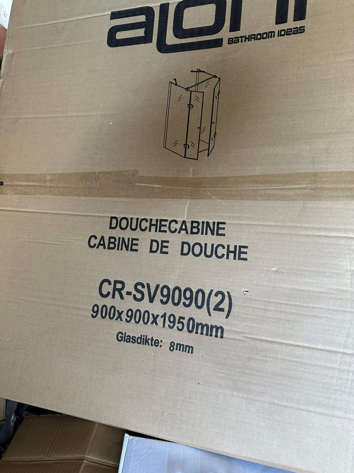 Douche canine wanden, Huis en Inrichting, Badkamer | Complete badkamers, Nieuw, Ophalen