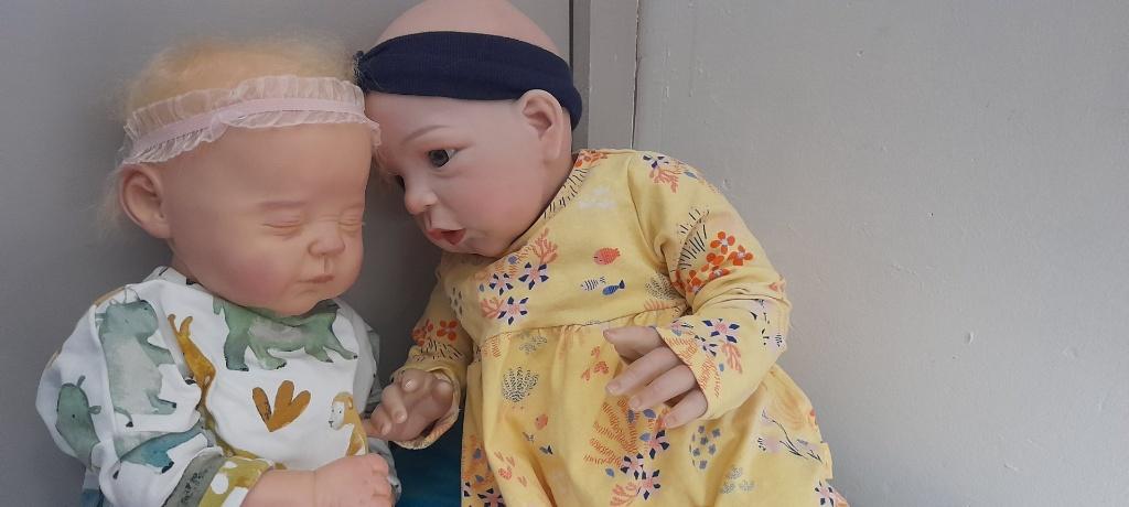 REBORN 2 stuks voor 130 €, Verzamelen, Poppen, Verzenden