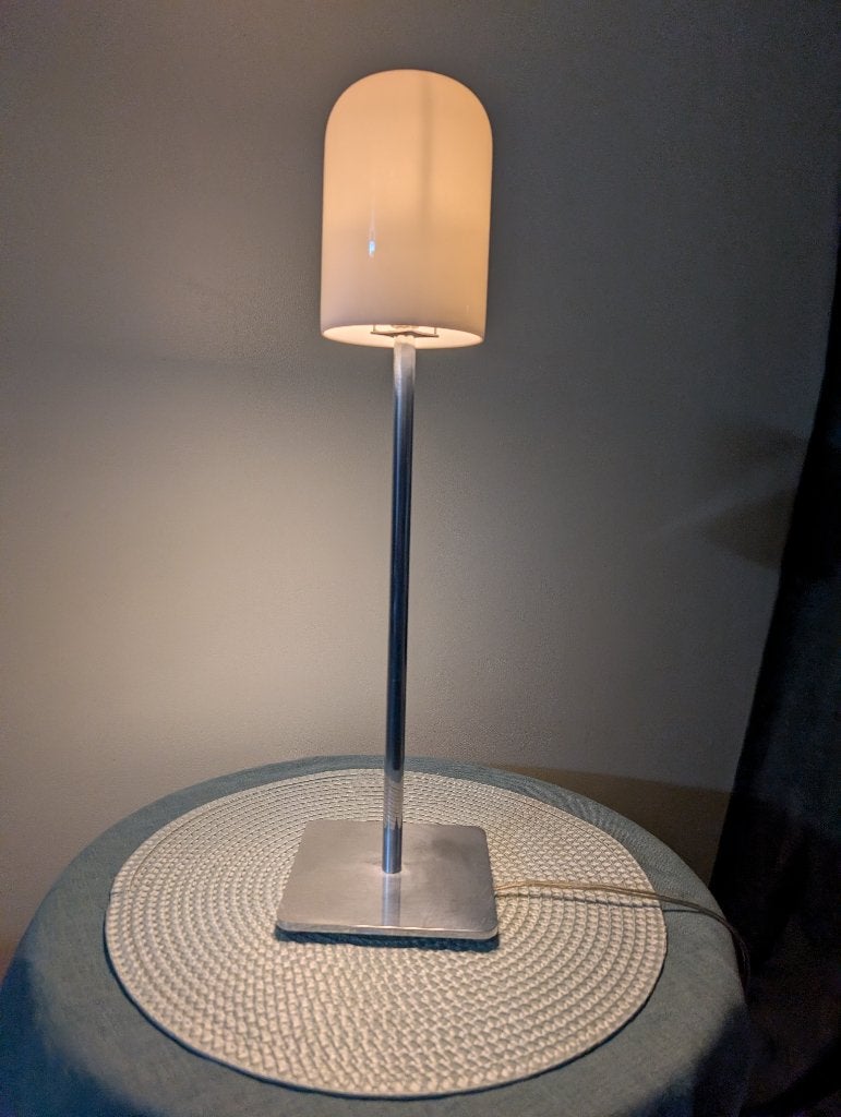 Tobias Grau Emma Table Lamp met Porseleinen Kap, Ophalen, Gebruikt, Overige merken, Inclusief lichtbron