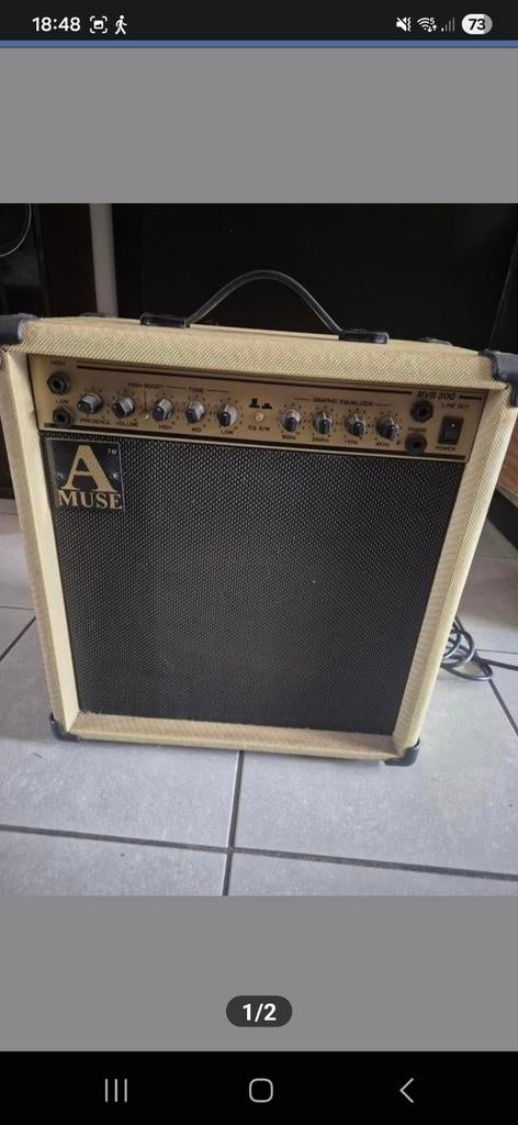 amplificateur Amuse, Enlèvement, Guitare