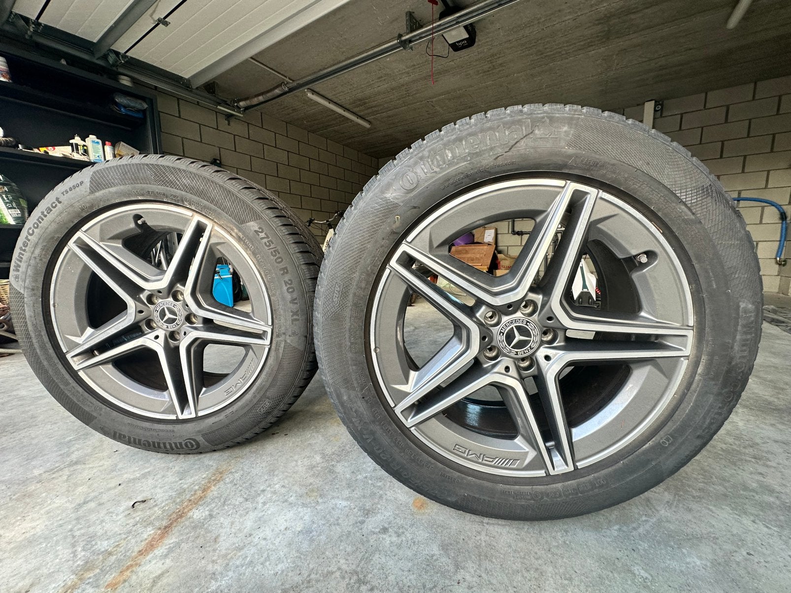 Mercedes gle amg velgen met banden nieuw, Auto-onderdelen, Ophalen, 275 mm, Nieuw, Winterbanden