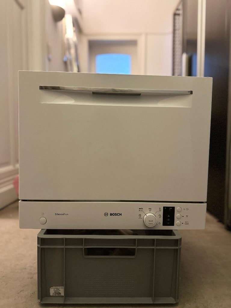 Lave-vaiselle Bosch SilencePlus Compact (Mini), Electroménager, Lave-vaisselle, Enlèvement, Utilisé, Programme éco, Moins de 85 cm