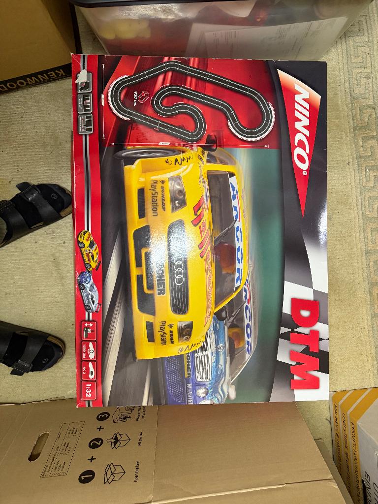 Ninco DTM racebaanschaal 1/32, Autres marques, Électrique, Comme neuf, Enlèvement