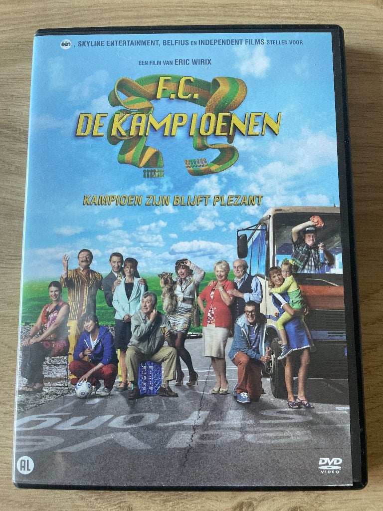 Dvd FC De Kampioenen - Kampioen zijn blijft plezant, Ophalen