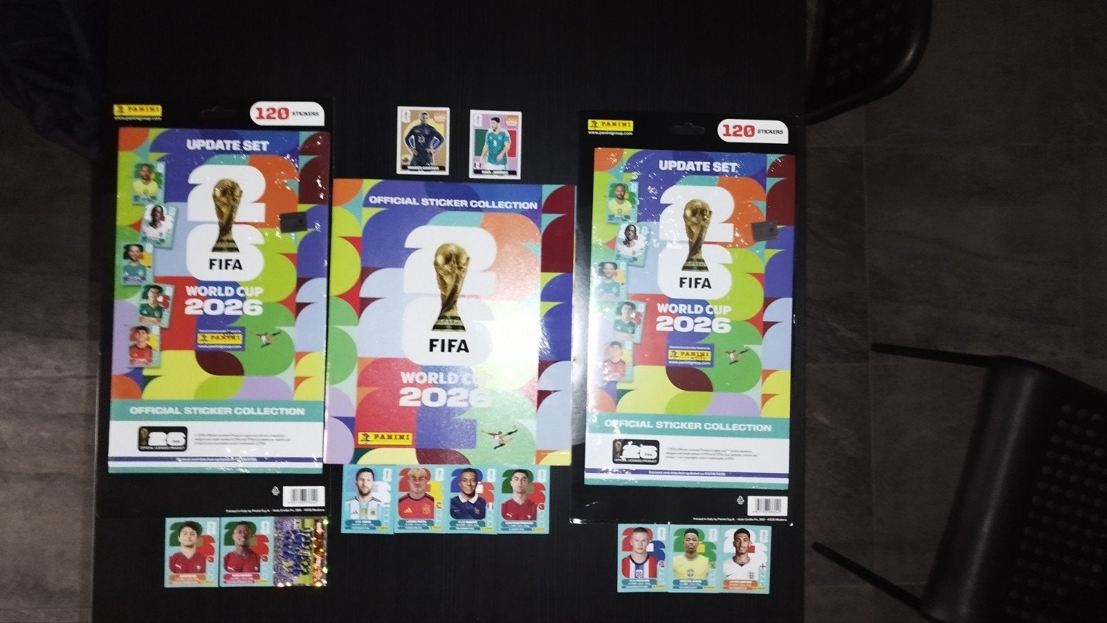 panini world cup 2026, Enlèvement