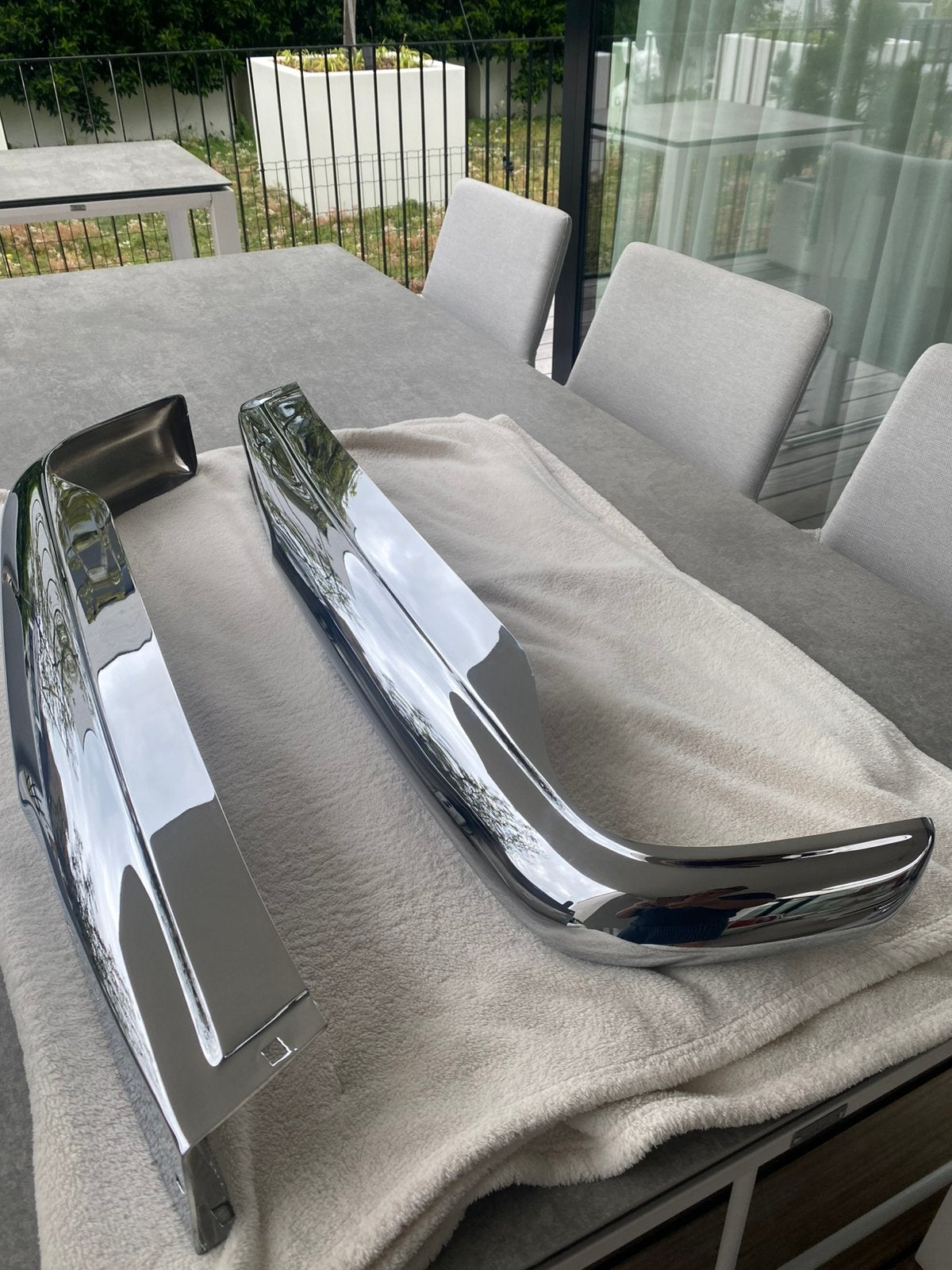 Mercedes Pagode originele bumpers, Auto-onderdelen, Ophalen, Nieuw, Mercedes-Benz
