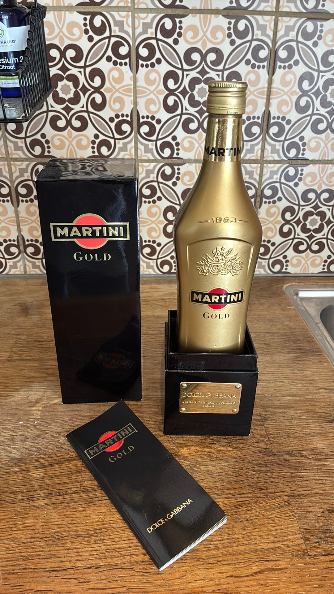 Limited edition martini dolce & gabbana, Ophalen, Nieuw
