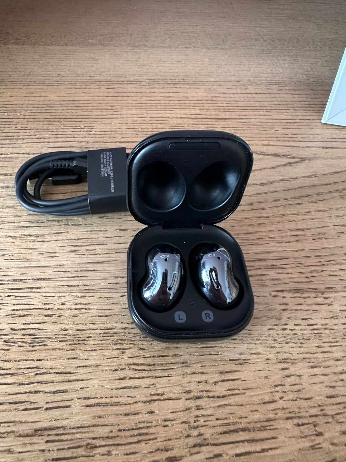 Samsung Galaxy Buds Live Noir SM-R180, Telecommunicatie, Ophalen, Zo goed als nieuw, Samsung