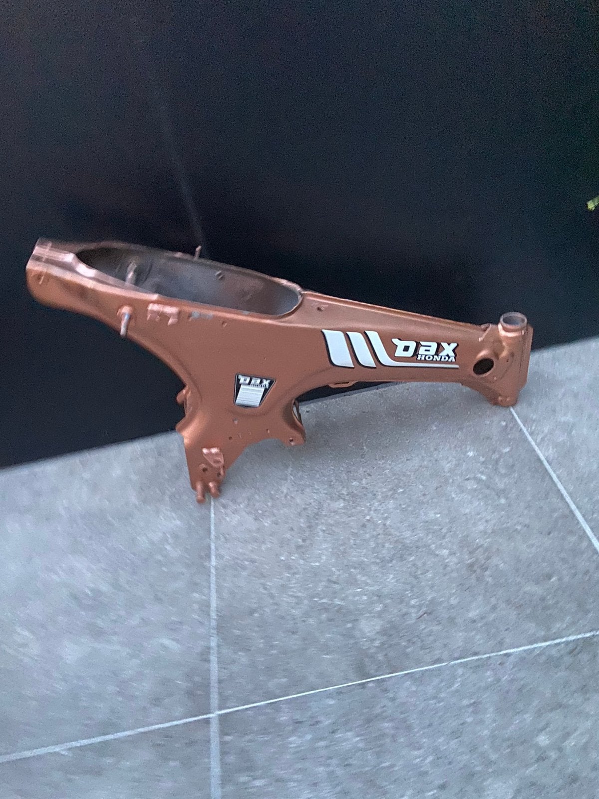 Dax kader 5.5l met papieren, Fietsen en Brommers, Ophalen of Verzenden, Zo goed als nieuw, Tank