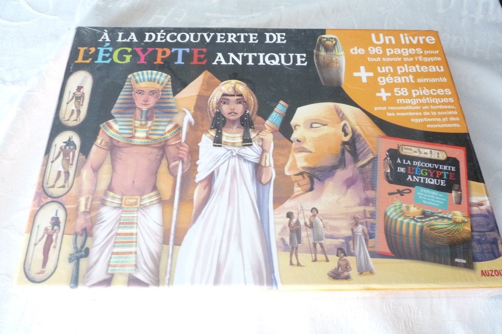 coffret neuf sur l'Egypte + livre + dvd, Enlèvement ou Envoi, Neuf