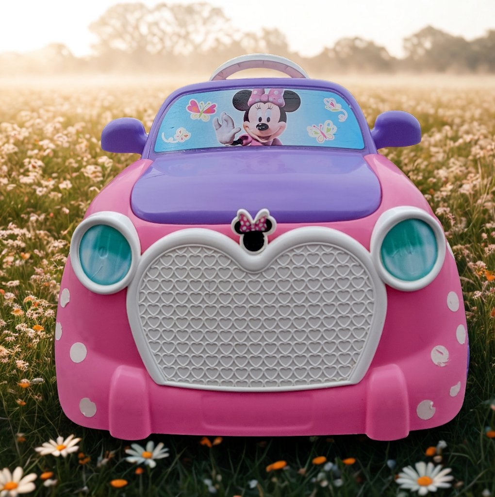 Minnie Mouse 6V elektrische kinderauto - Disney, Ophalen, Gebruikt