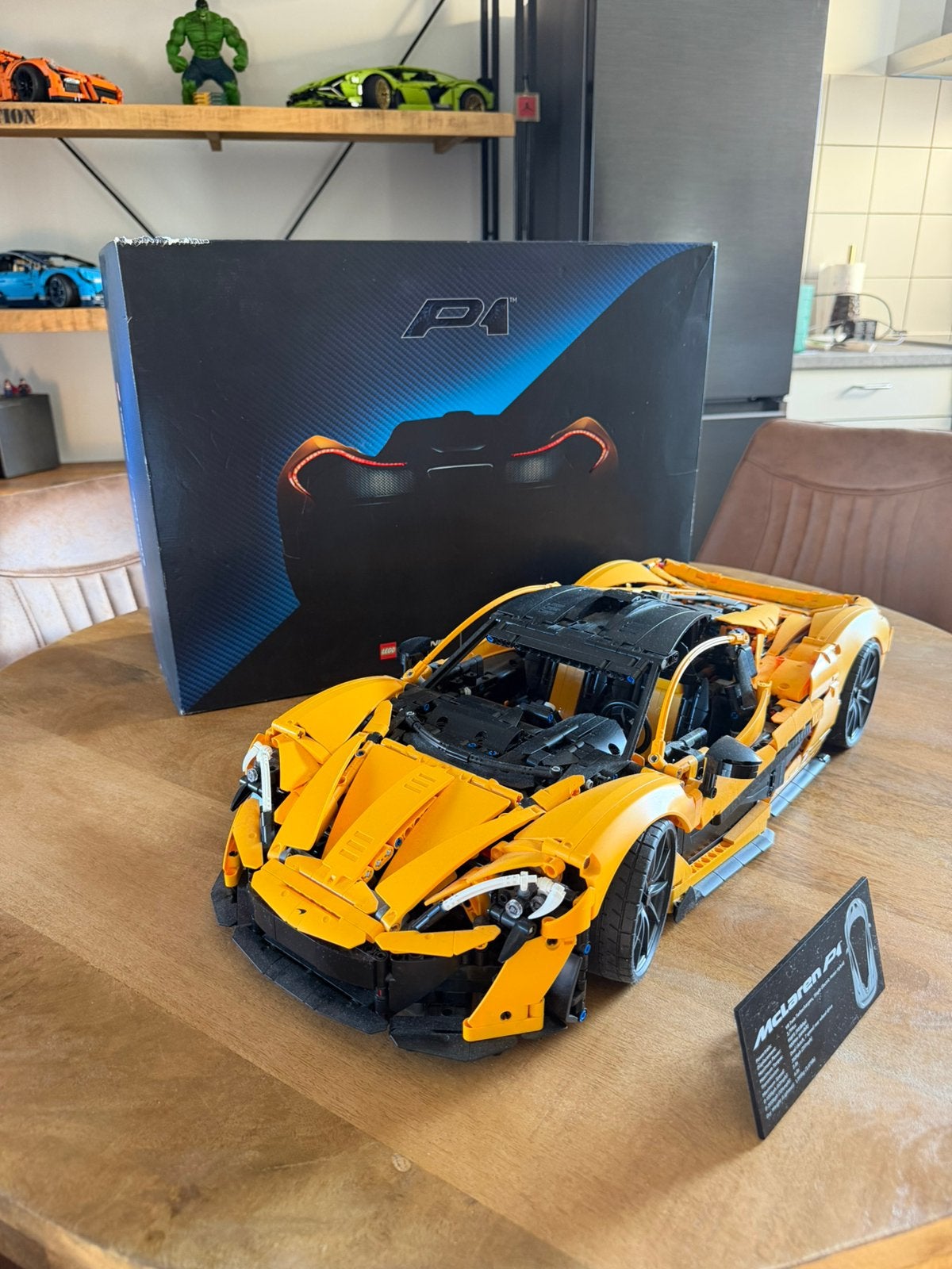 LEGO Technic 42172 McLaren P1 Compleet met doos, Lego, Comme neuf, Enlèvement, Technic