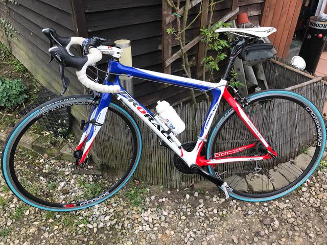 Racefiets, Gebruikt, Carbon, Heren, Ophalen