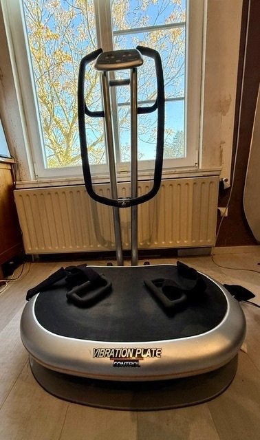 Trilplaat Bremshey met Trainingsbanden en Oefenschema, Enlèvement, Bras, Plaque vibrante