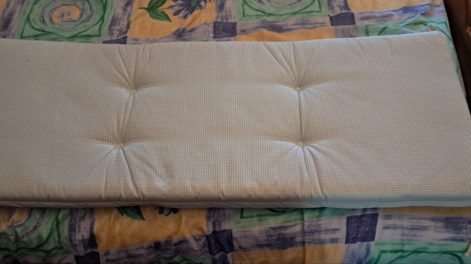 Coussin pour banc de jardin, Ophalen