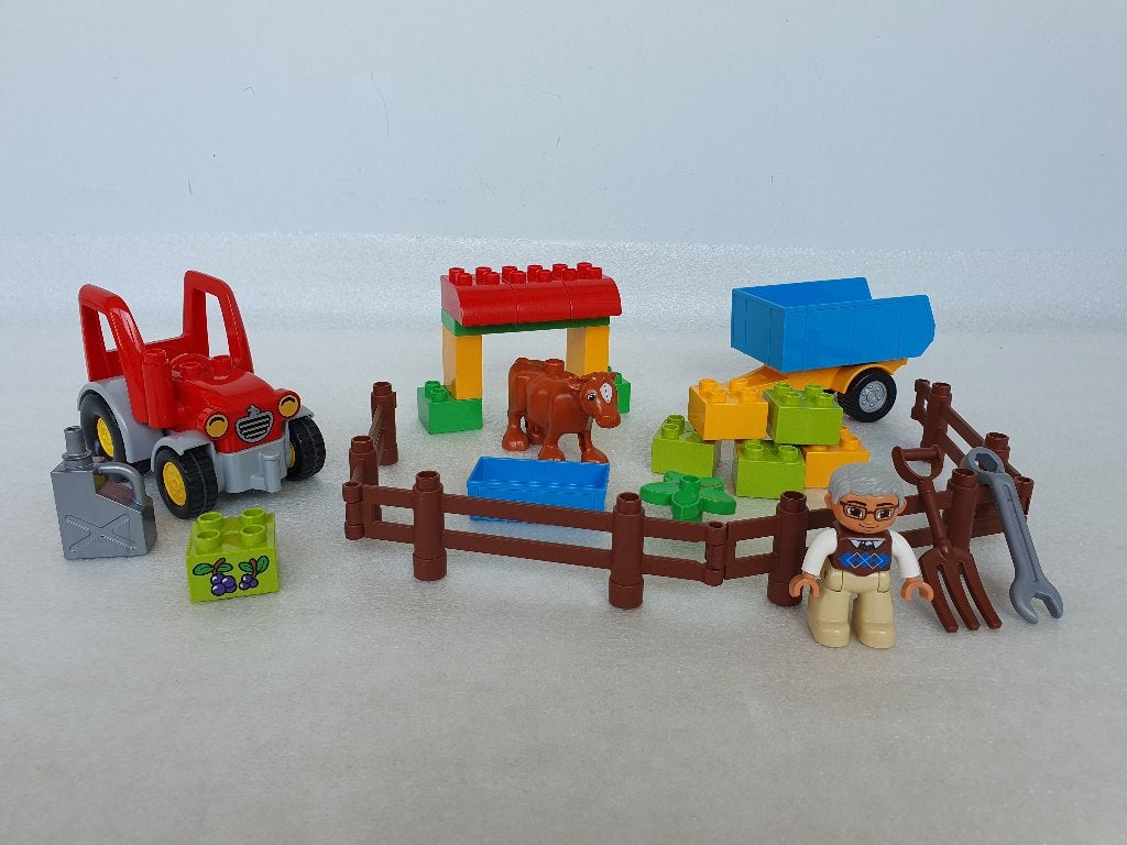 Lego Duplo 10524: Landbouwtractor, Kinderen en Baby's, Speelgoed | Duplo en Lego, Ophalen of Verzenden, Gebruikt, Duplo