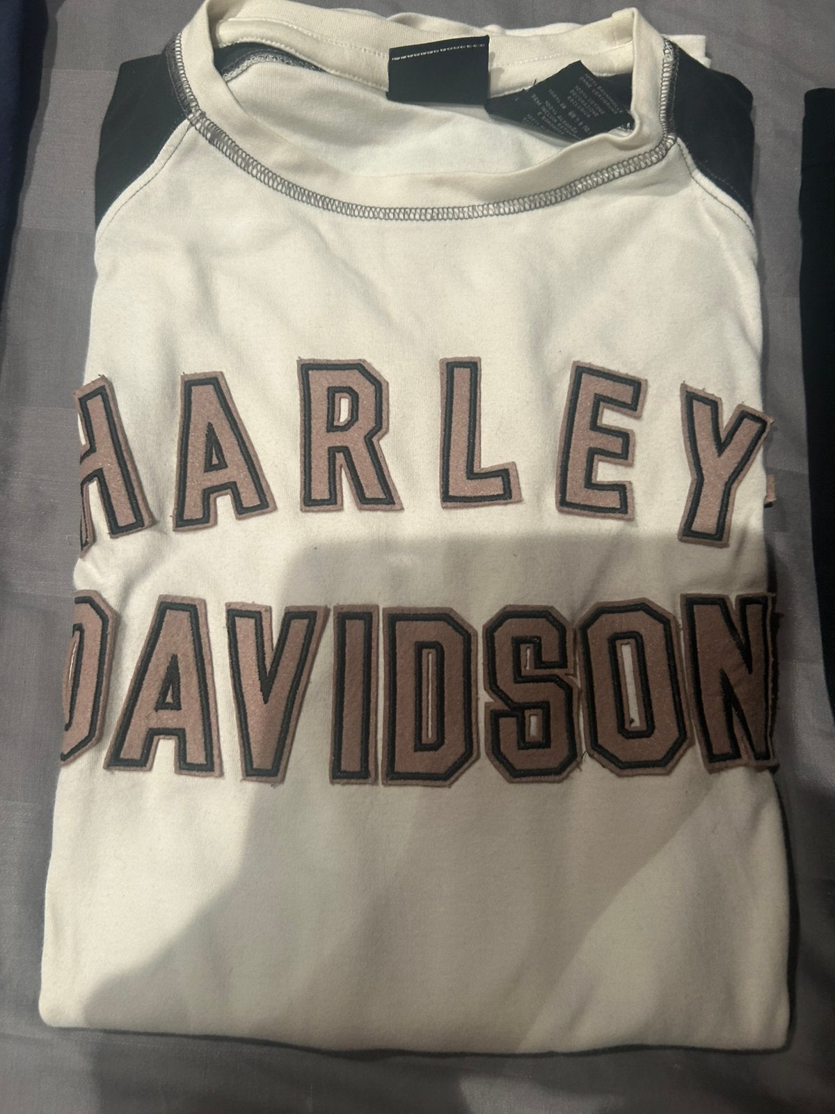 Harley Davidson T-shirt lange mouwen M, Motoren, Kleding | Motorkleding, Ophalen of Verzenden