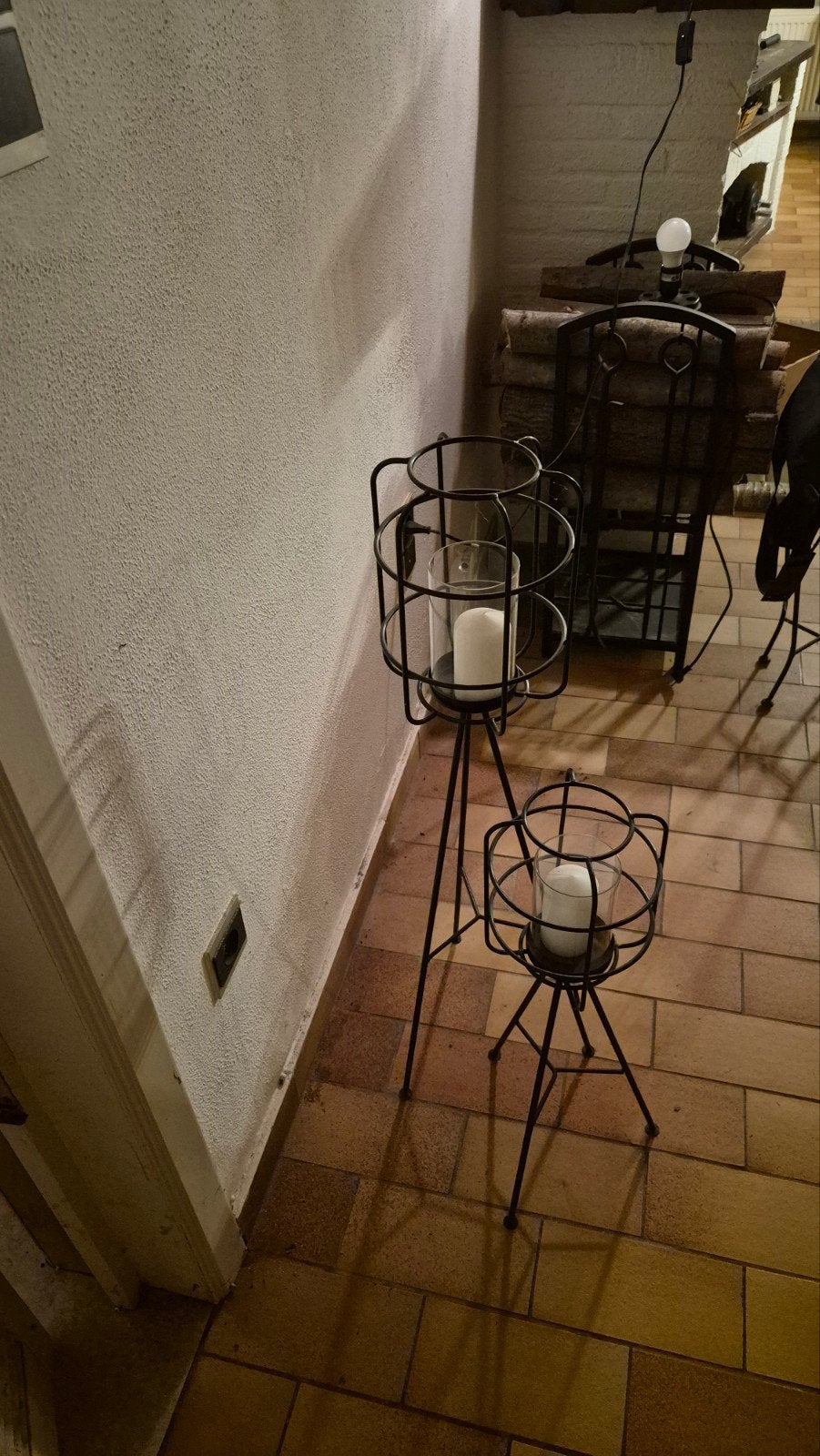 Metalen kandelaars, Enlèvement, Neuf
