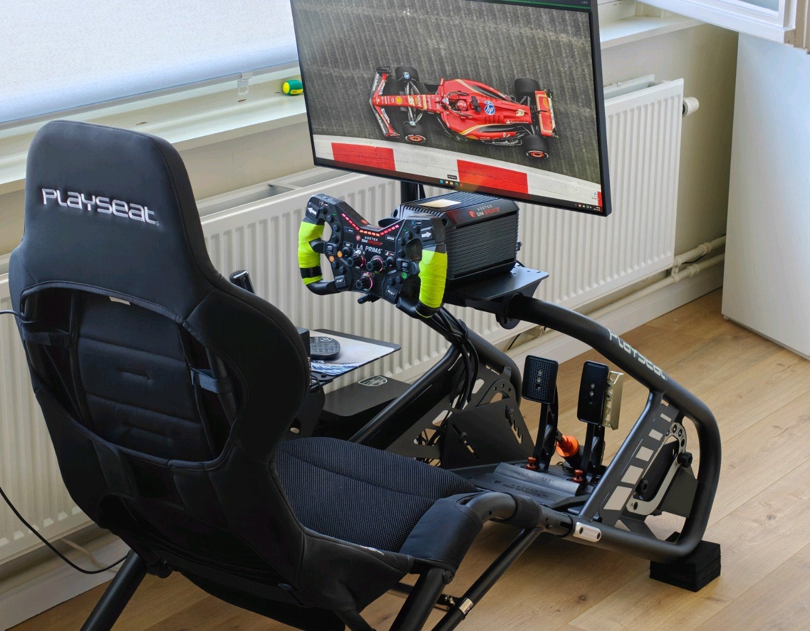 Sim Racing Setup, Games en Spelcomputers, Games | Pc, Ophalen, 1 speler, Racen en Vliegen, Virtual Reality