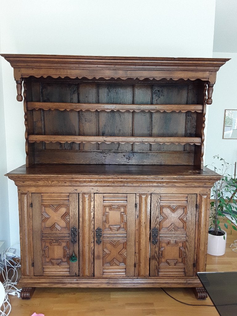 Vaisselier ancien Mosan-Rhénan17 ième-18ième siècle, Enlèvement