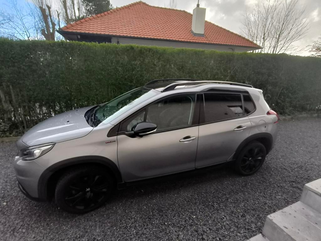 Peugeot 2008 GT line 2018 63800km grijs blanco gekeurd ..ond, Auto's, Grijs, Particulier, Te koop