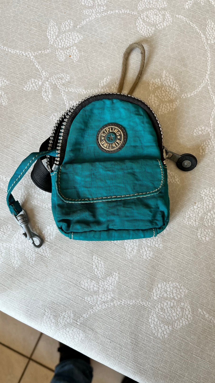 Kipling mini-rugzakje (sleutelhanger / portemonnee), Ophalen, Gebruikt, Kipling
