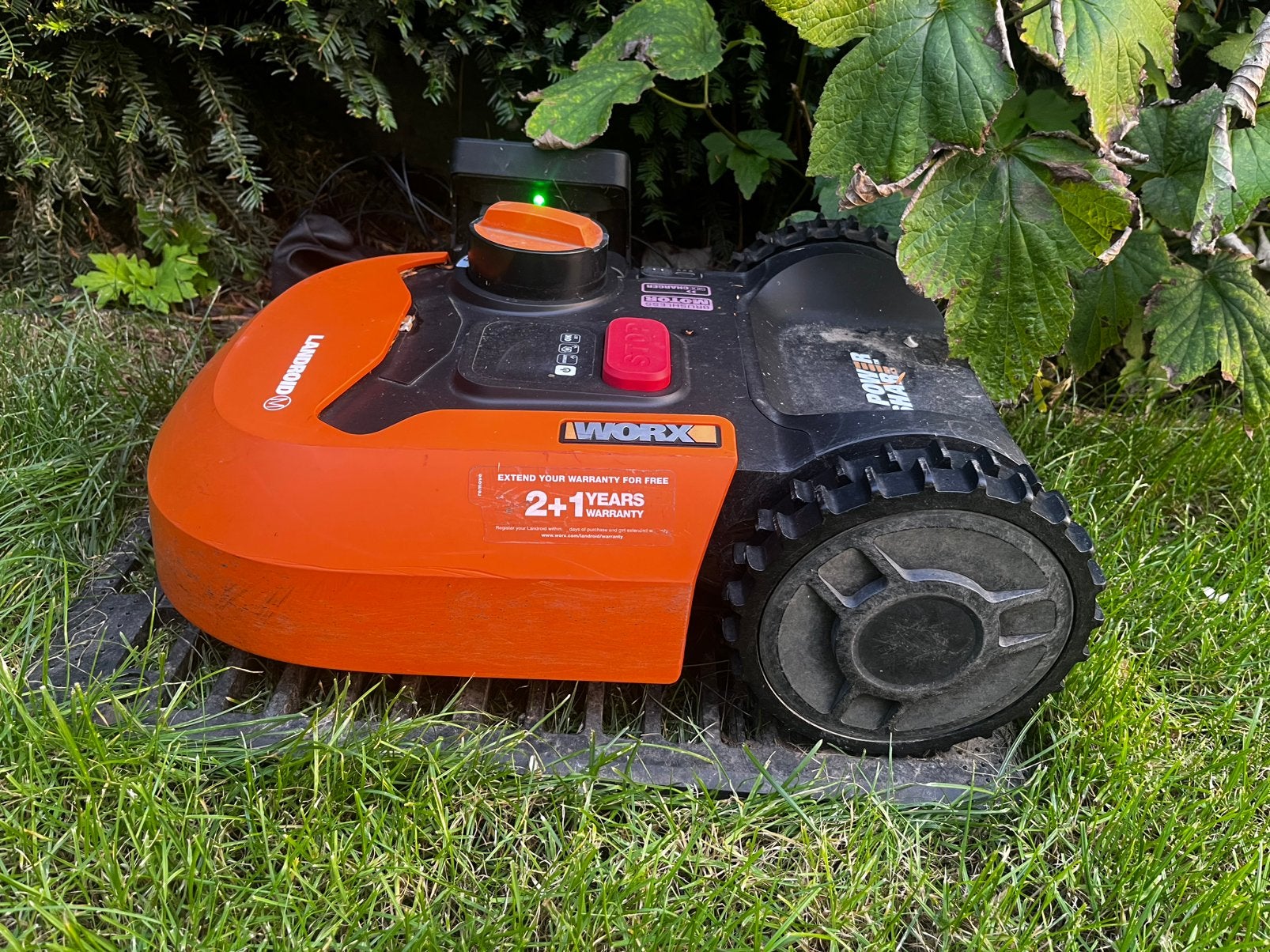 Landroid Worx robotmaaier WR141E, Ophalen, Gebruikt, Met regensensor