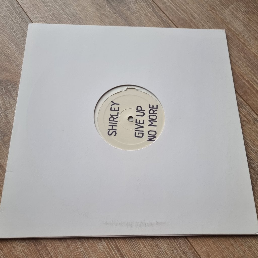 12" Shirley – Give Up No More, CD & DVD, Vinyles Singles, 12 pouces, Enlèvement ou Envoi, 1990 - 1999, Dance