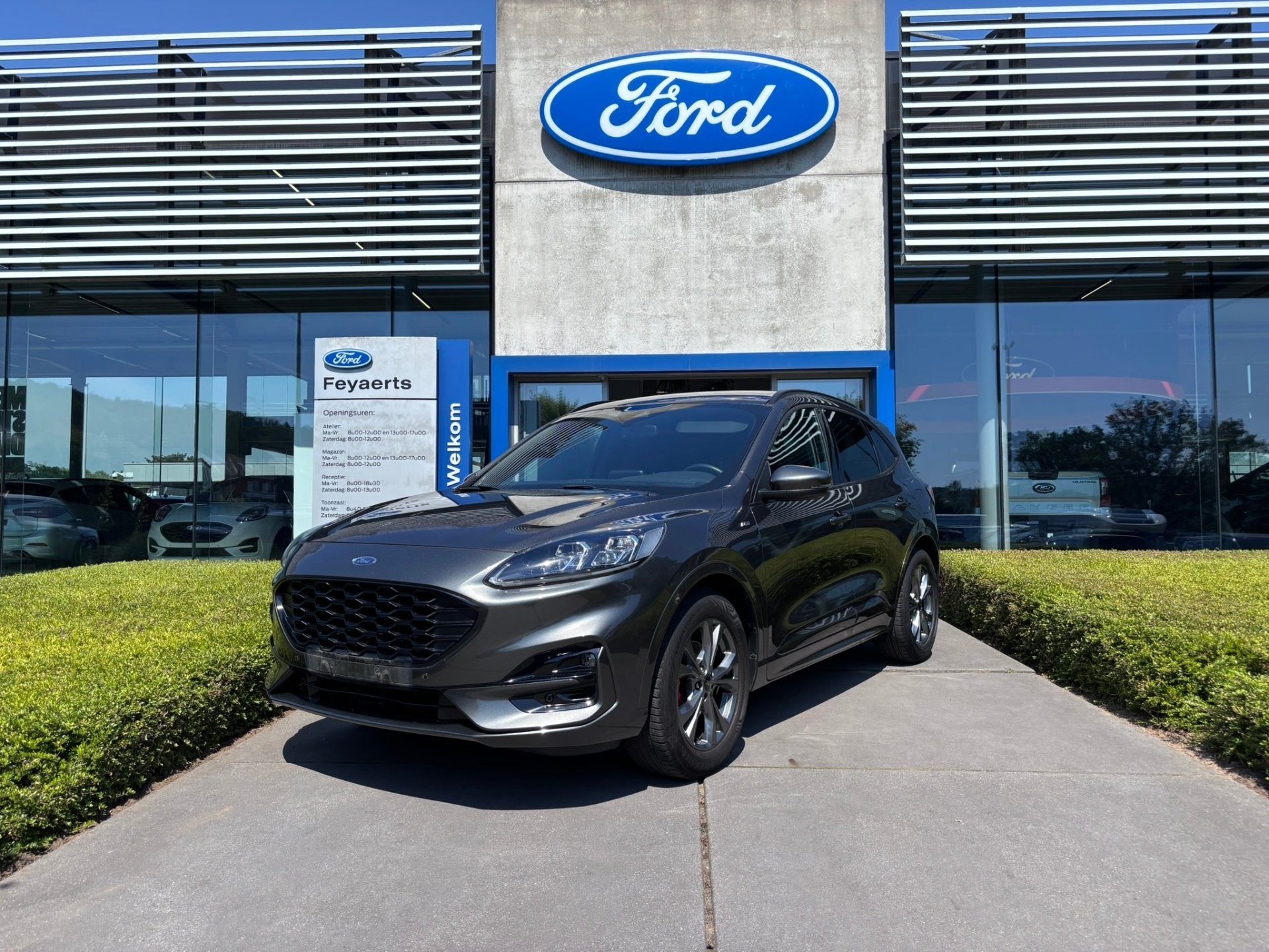 Ford Kuga ST-Line X / B&O / MANUEEL, https://public.car-pass.be/vhr/c563d7ac-52db-462e-be79-0e92f7c62636, Achat, Euro 6, Entreprise