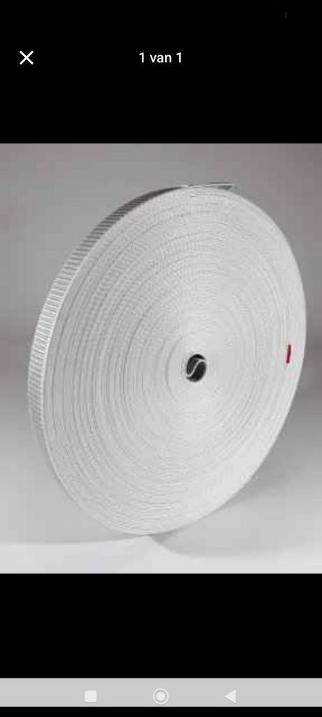 Rolluik lint nieuw, Doe-het-zelf en Bouw, Ophalen of Verzenden