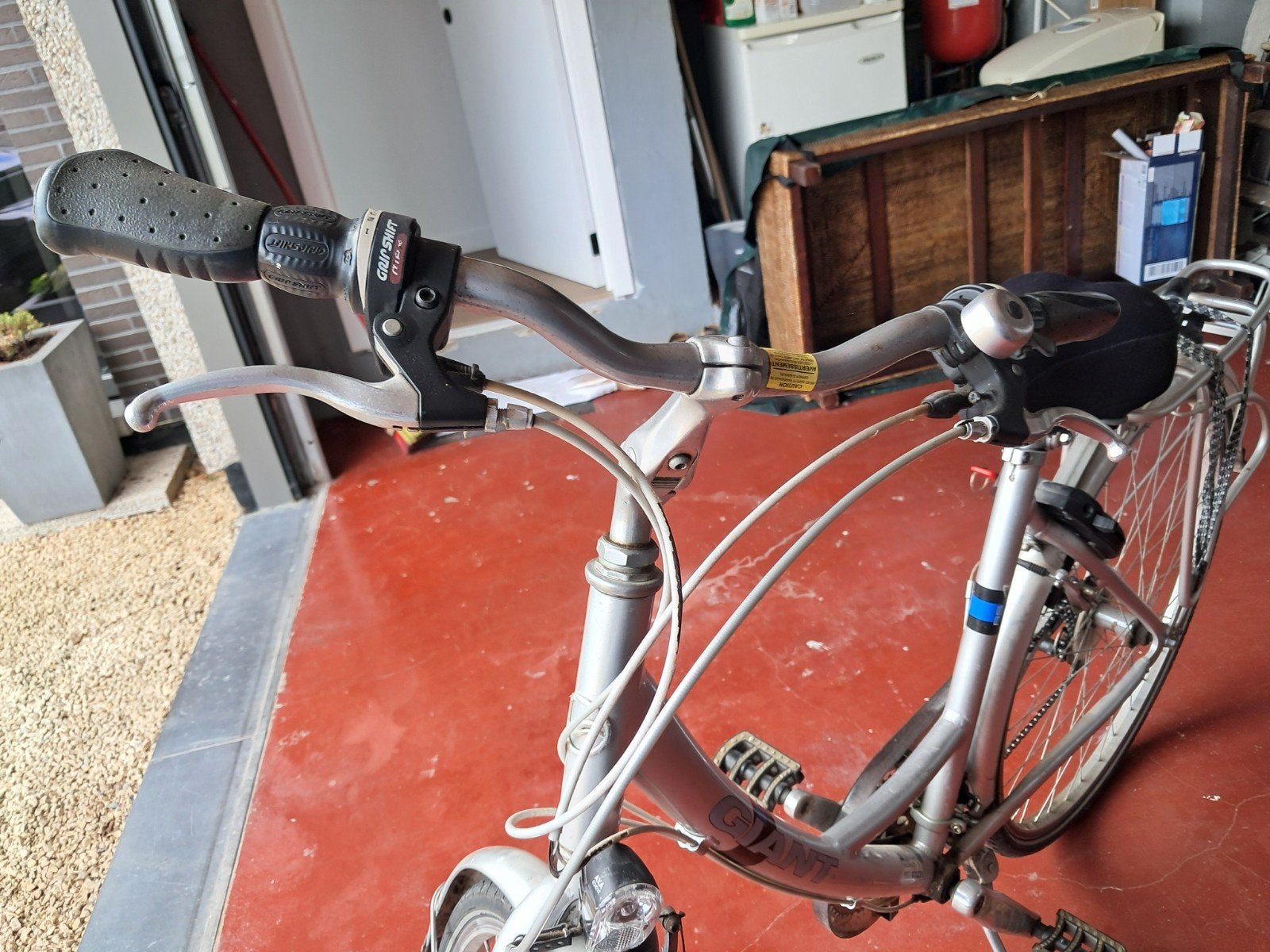 Fiets Giant, Ophalen
