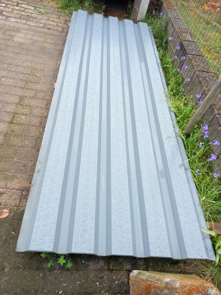 6 metalen golfplaten, Doe-het-zelf en Bouw, Platen en Panelen, Ophalen