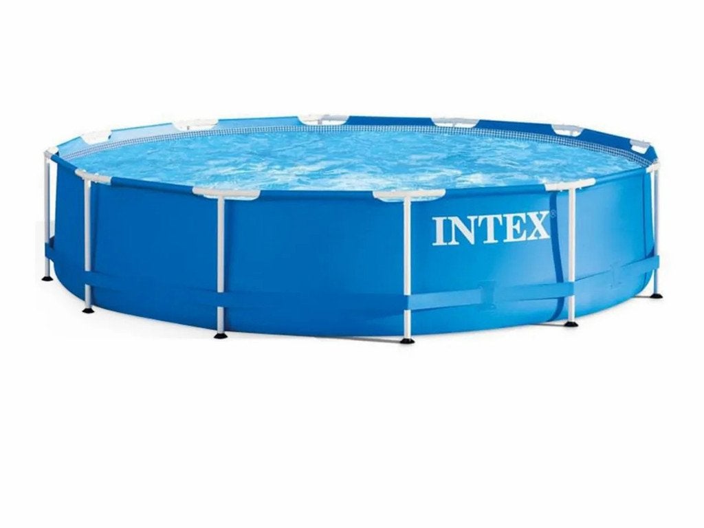 zwembad intext 3,66, Jardin & Terrasse, Piscines, Utilisé, Piscines hors sol, Moins de 80 cm, 200 à 400 cm, 300 cm ou plus, Rond