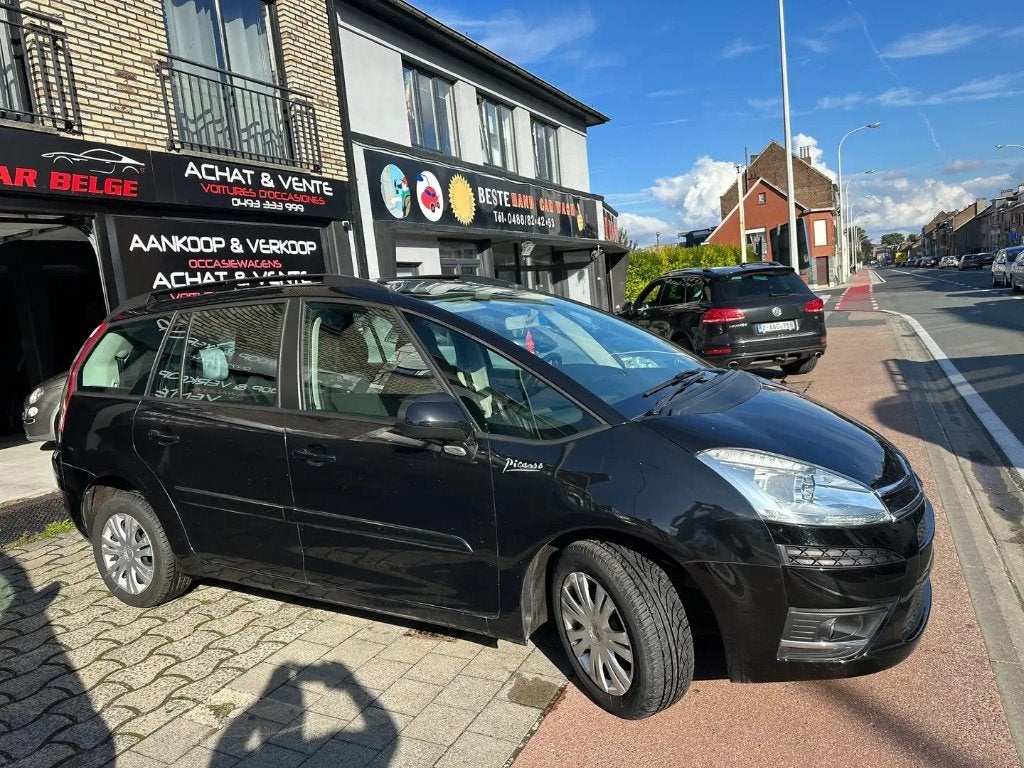 Citroen Grand C4 Picasso 1.6i 7 Places 85000km Car Pass, Achat, Entreprise, 5 portes, Tissu