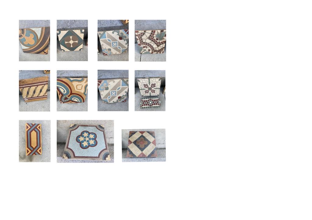 Carrelage ancien, Enlèvement, Utilisé, Autres types