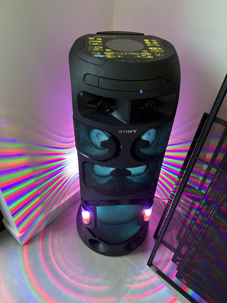 sony party box V81D, Ophalen, Zo goed als nieuw, Luidspreker(s)