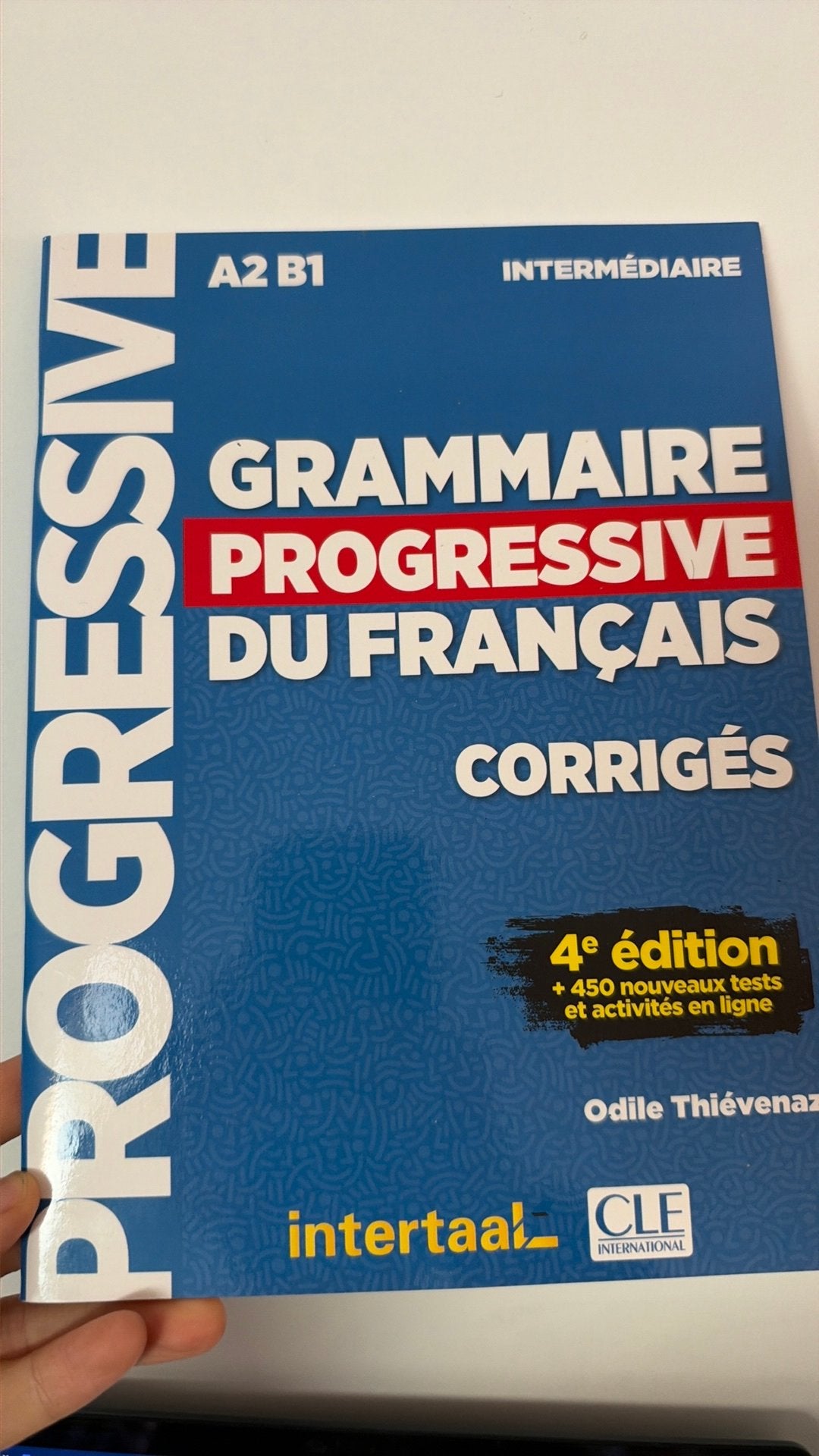 Grammaire Progressive du français - corrigés (A2-B1) - 4e ed, Boeken, Ophalen, Nieuw, Frans, O. Thiévenaz