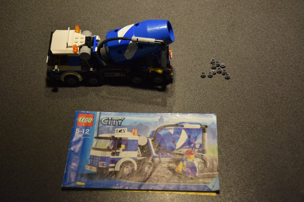 Lego City 7990 betonmixer, Kinderen en Baby's, City, Lego, Ophalen of Verzenden, Zo goed als nieuw