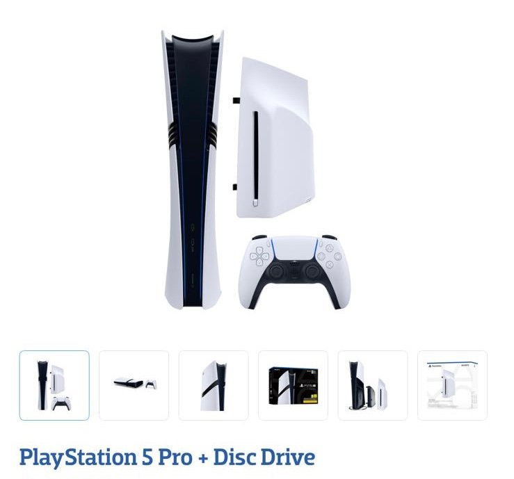 PlayStation 5 Pro Disc Drive 2TO + socle aluminium, Consoles de jeu & Jeux vidéo, Enlèvement, Comme neuf, Playstation 5
