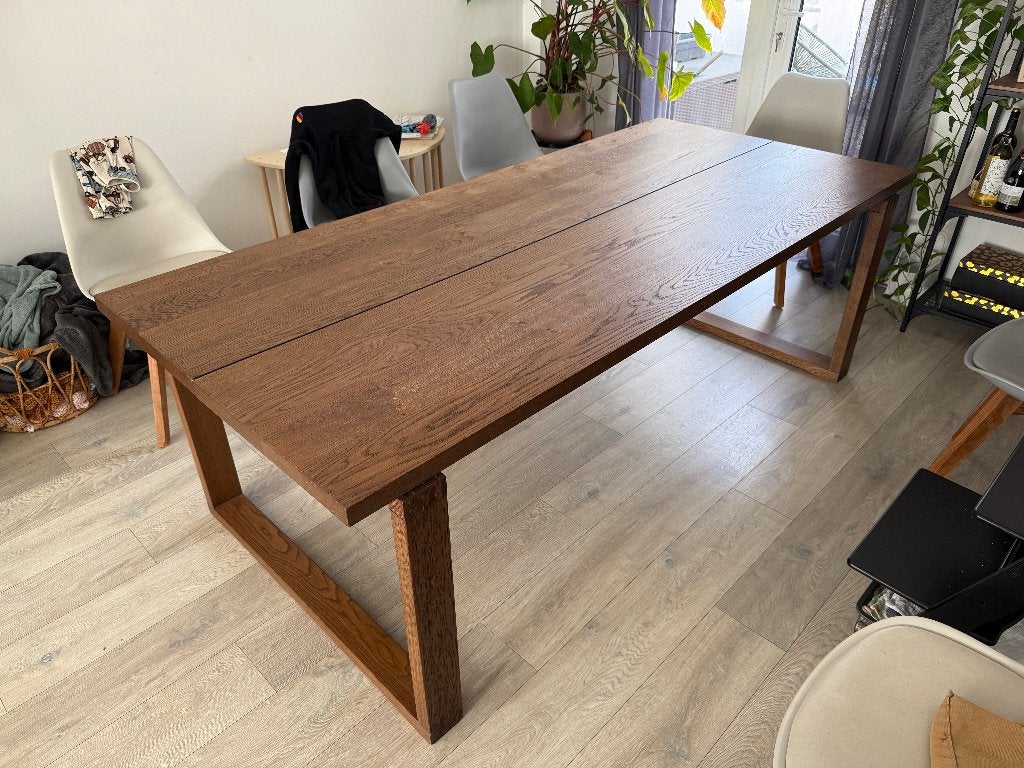Eettafel Ikea MÖRBYLÅNGA, Ophalen, Gebruikt, 200 cm of meer, 50 tot 100 cm