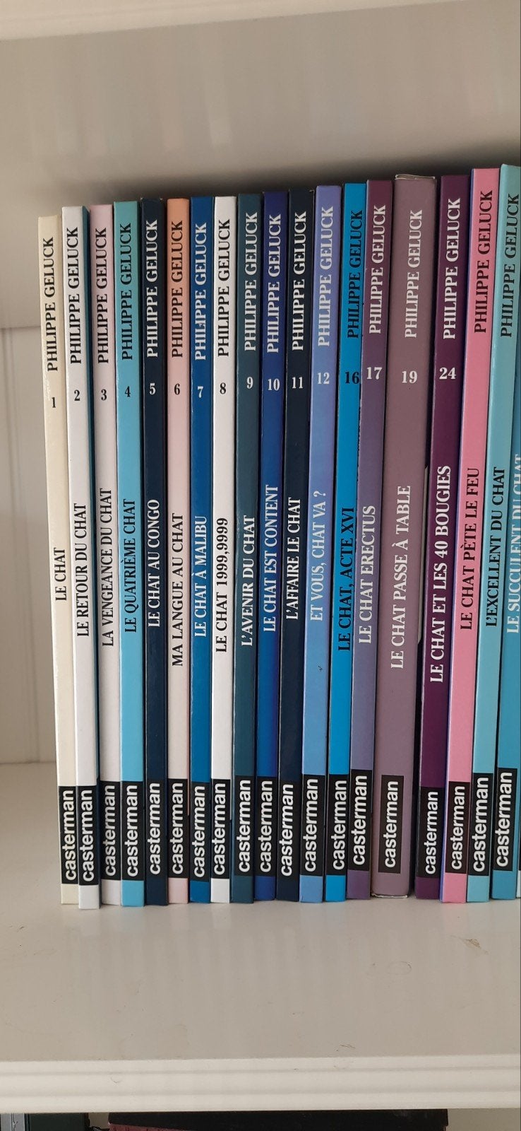 19 bandes dessinées Le chat de Philippe Geluck (français), Enlèvement, Comme neuf