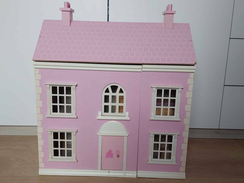 Jolie maison de poupée avec accessoires, Enlèvement, Utilisé, Maison de poupées