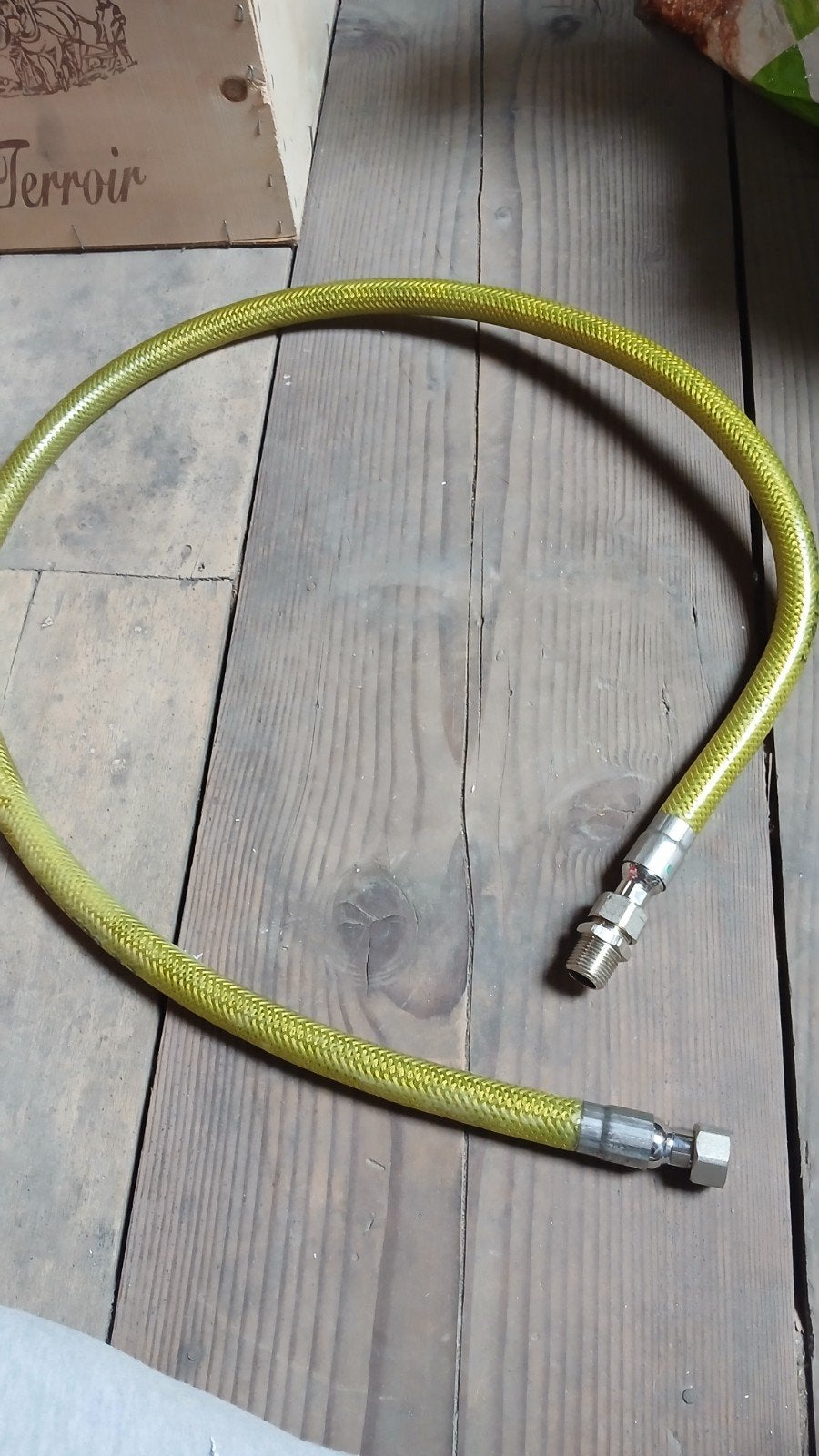 tuyaux de gaz 34/23, Enlèvement