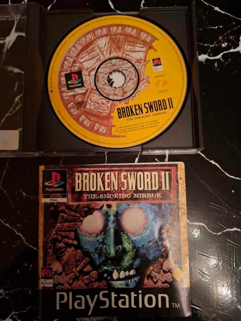 ZELDZAME PlayStation 1-games! De ridders van Baphomet 2, Ophalen of Verzenden